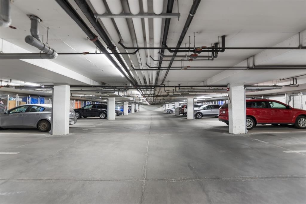 3108-99 Copperstone Park Se, Calgary, AB - Indoor Photo Showing Garage