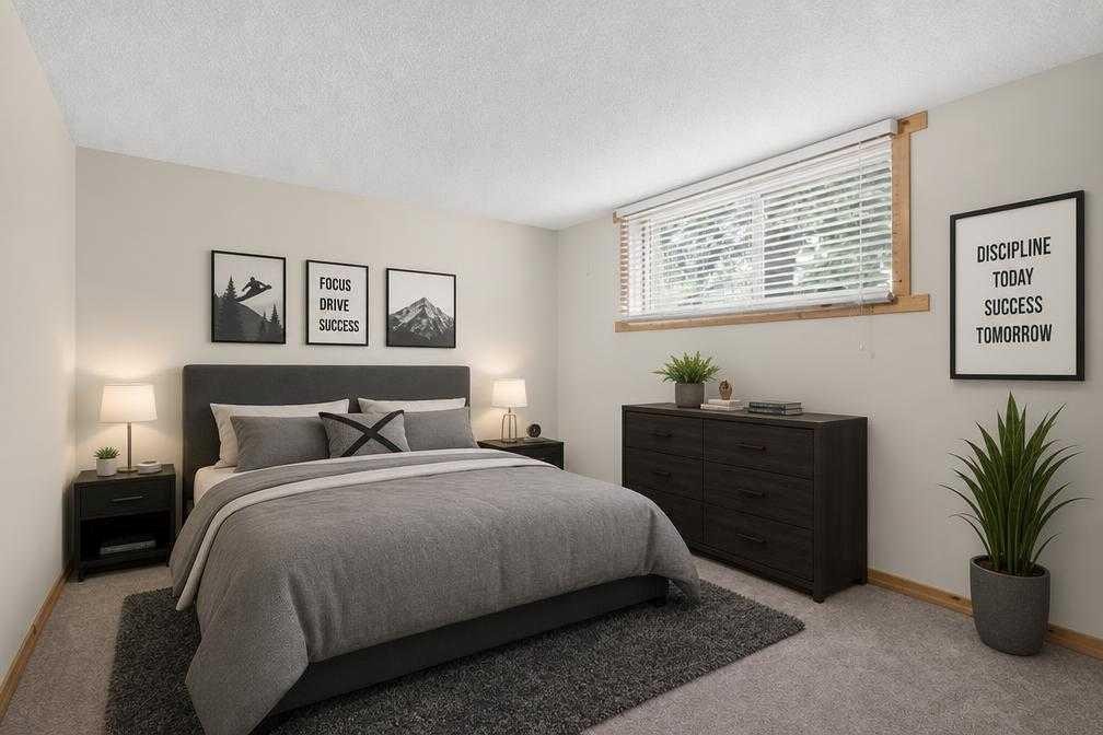 152 Maddock Way Ne, Calgary, AB - Indoor Photo Showing Bedroom