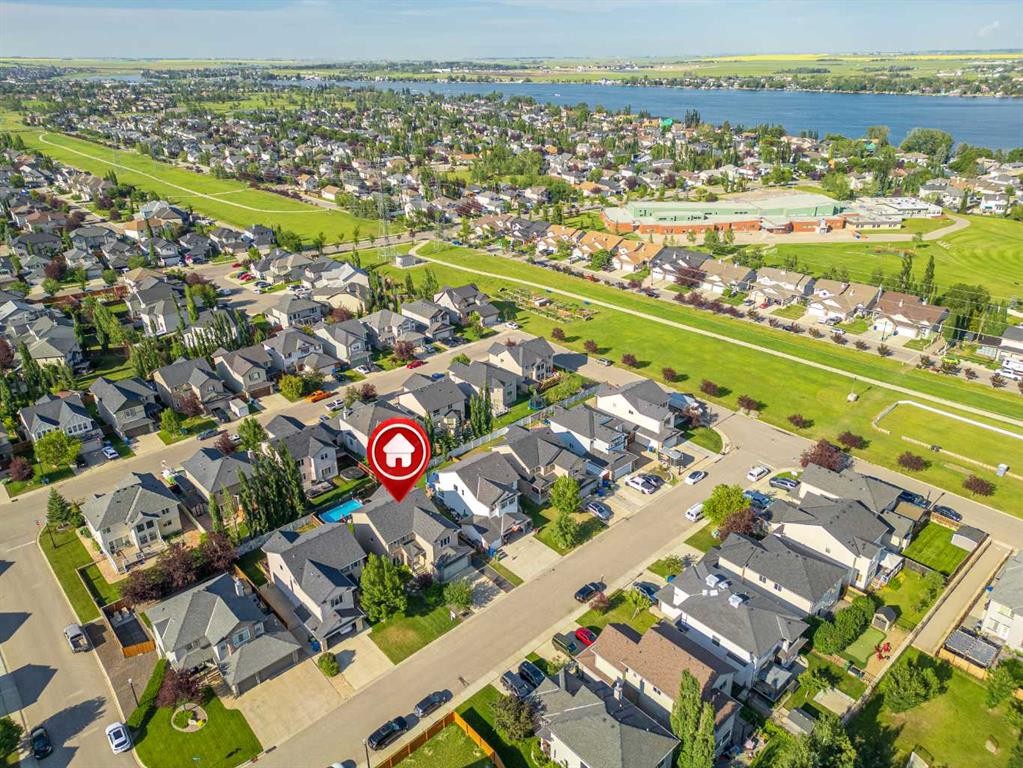 109 Seagreen Link, Chestermere, AB - Outdoor With Body Of Water With View