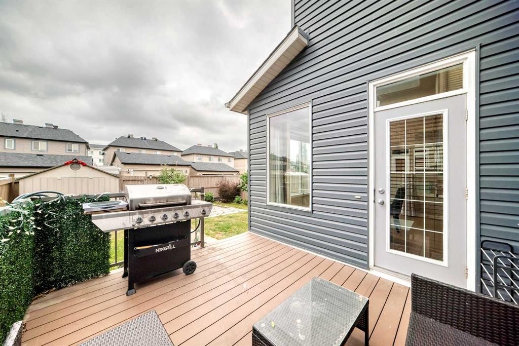 116 Skyview Shores Gardens Ne, Calgary, AB - Outdoor With Deck Patio Veranda With Exterior