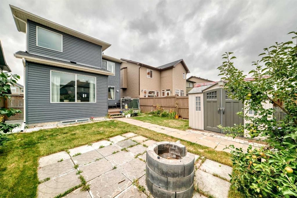 116 Skyview Shores Gardens Ne, Calgary, AB - Outdoor With Deck Patio Veranda