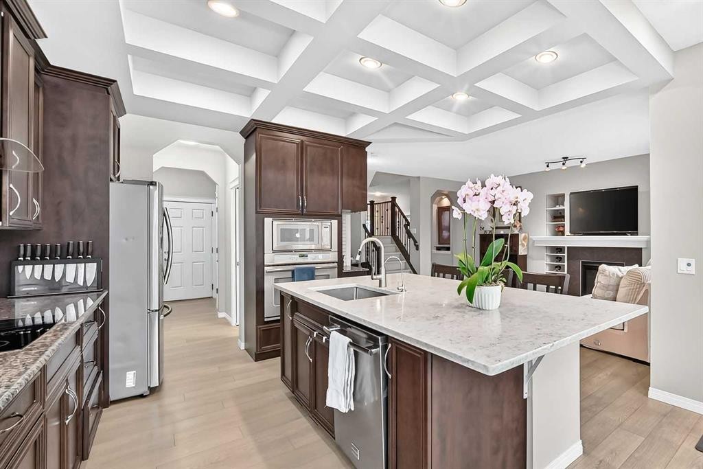 116 Skyview Shores Gardens Ne, Calgary, AB - Indoor Photo Showing Kitchen With Upgraded Kitchen