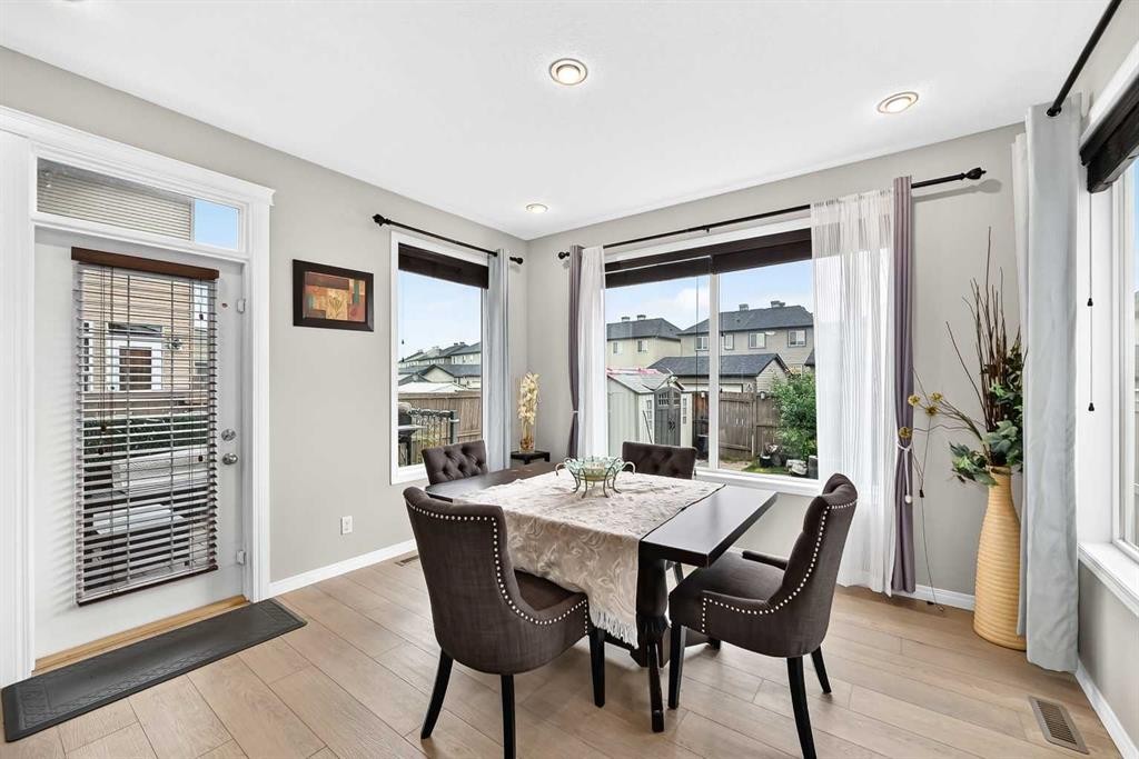116 Skyview Shores Gardens Ne, Calgary, AB - Indoor Photo Showing Dining Room