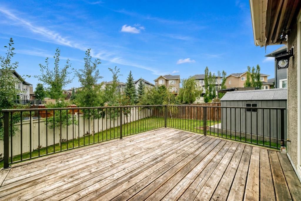 143 Stonemere Green, Chestermere, AB - Outdoor With Deck Patio Veranda With Exterior