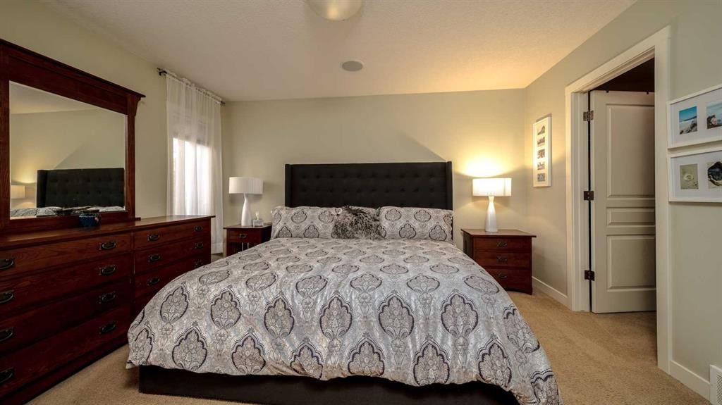 93 Cranleigh Heath Se, Calgary, AB - Indoor Photo Showing Bedroom