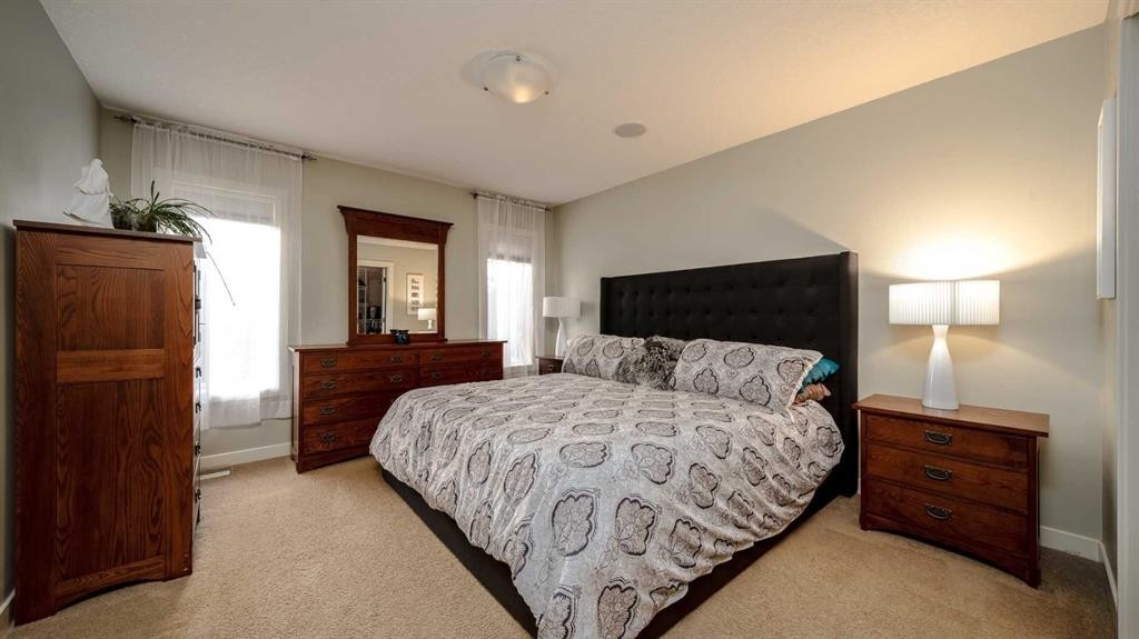 93 Cranleigh Heath Se, Calgary, AB - Indoor Photo Showing Bedroom
