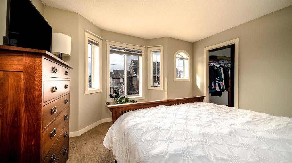 93 Cranleigh Heath Se, Calgary, AB - Indoor Photo Showing Bedroom
