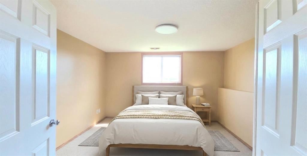 210 Panamount Hill Nw, Calgary, AB - Indoor Photo Showing Bedroom