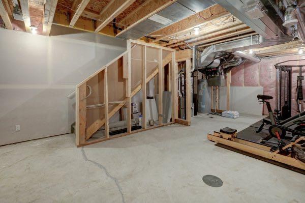 174 Rowley Gate Nw, Calgary, AB - Indoor Photo Showing Basement