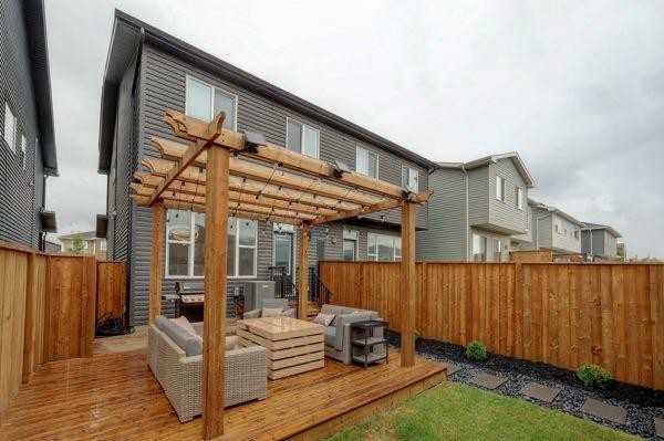 174 Rowley Gate Nw, Calgary, AB - Outdoor With Deck Patio Veranda With Exterior