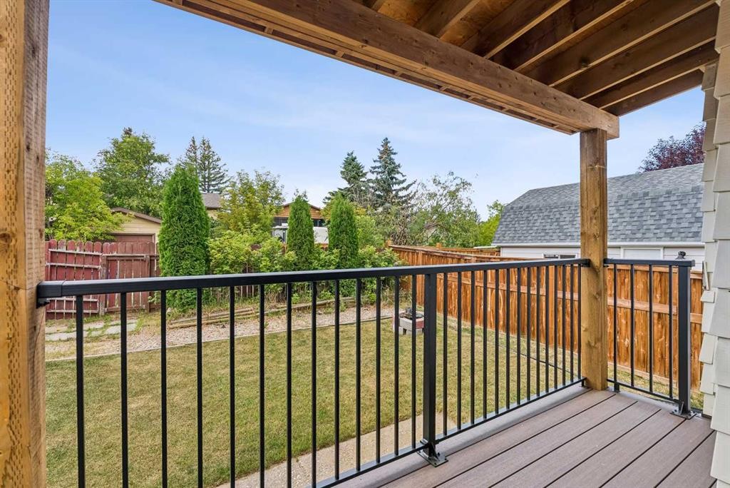 1491 Berkley Drive Nw, Calgary, AB - Outdoor With Deck Patio Veranda With Exterior