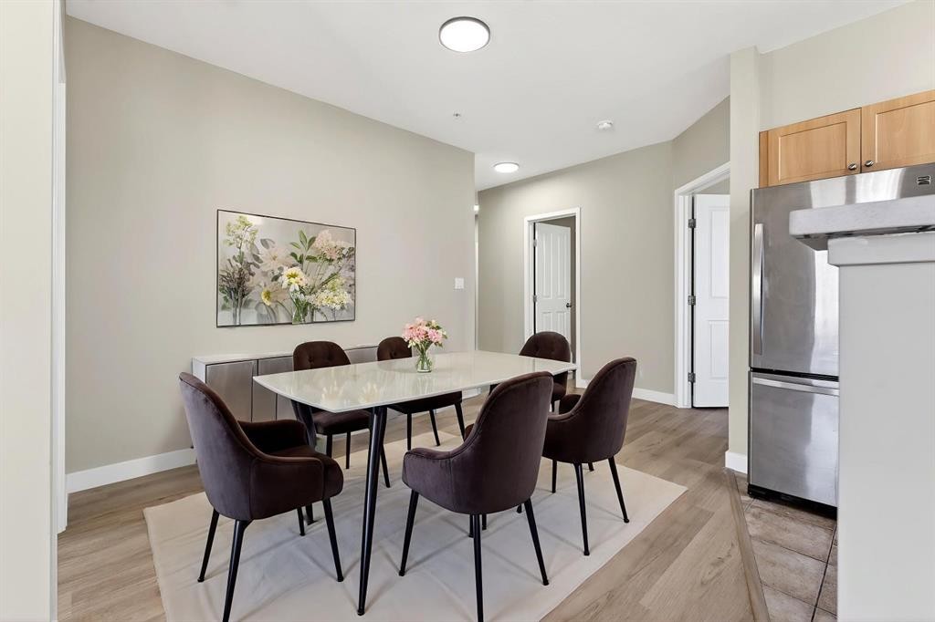 2102-333 Taravista Drive Ne, Calgary, AB - Indoor Photo Showing Dining Room