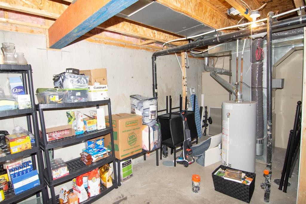 754 Luxstone Gate Sw, Airdrie, AB - Indoor Photo Showing Basement