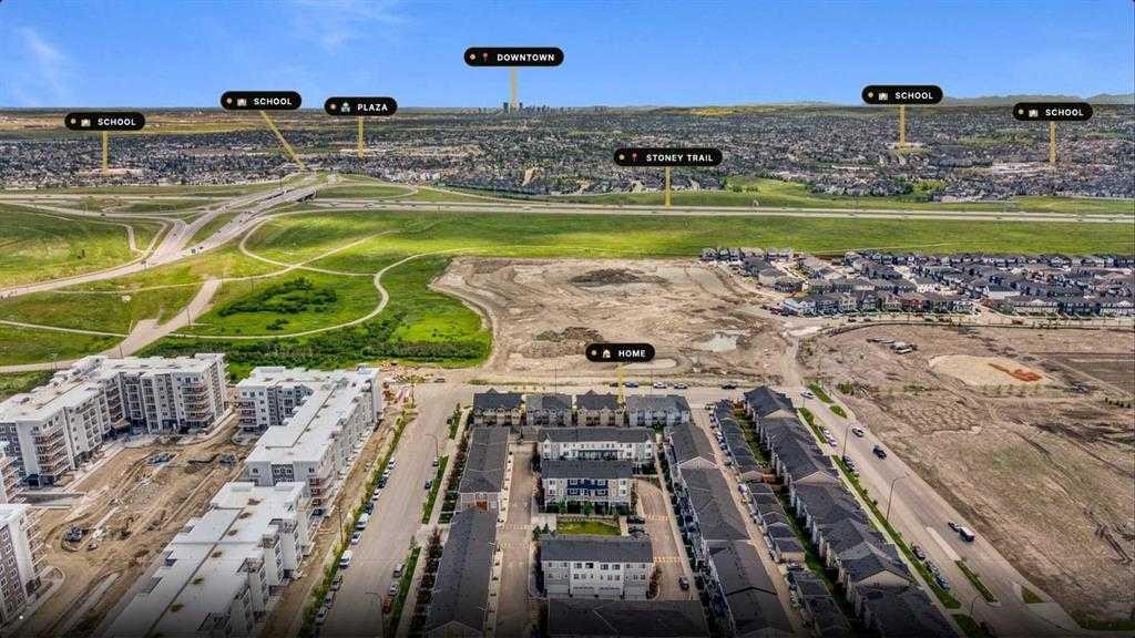 242 Carrington Gate Nw, Calgary, AB - Outdoor With View