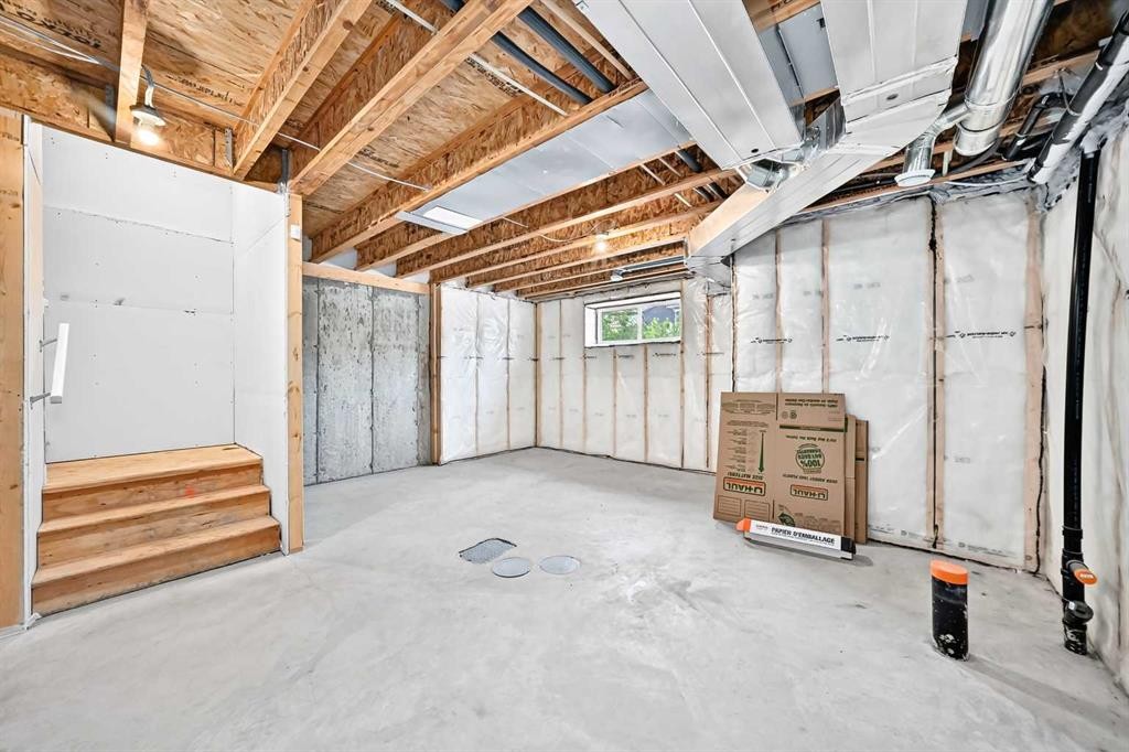 18 Willow Crescent, Okotoks, AB - Indoor Photo Showing Basement