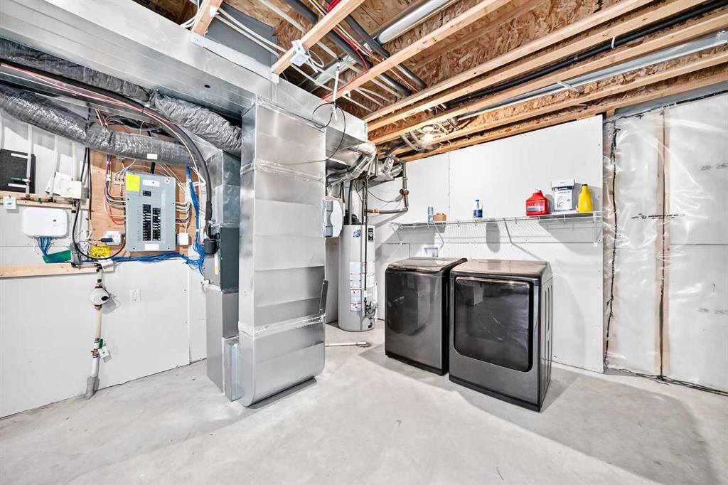 18 Willow Crescent, Okotoks, AB - Indoor Photo Showing Laundry Room