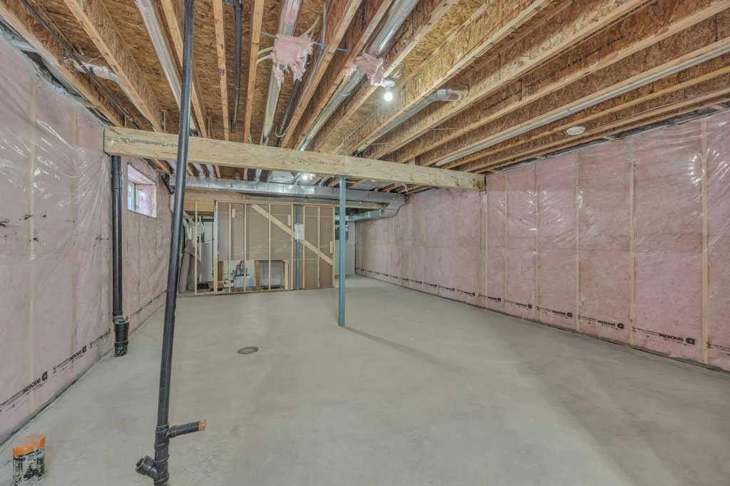 203 Homestead Common Ne, Calgary, AB - Indoor Photo Showing Basement