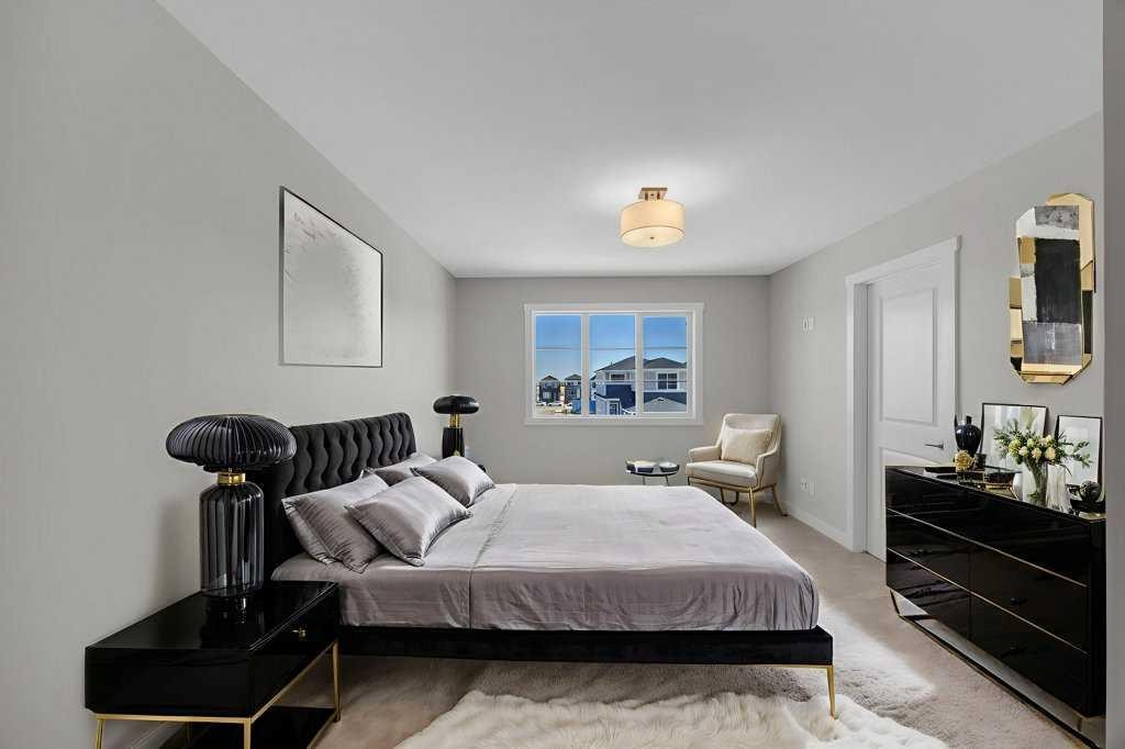 203 Homestead Common Ne, Calgary, AB - Indoor Photo Showing Bedroom