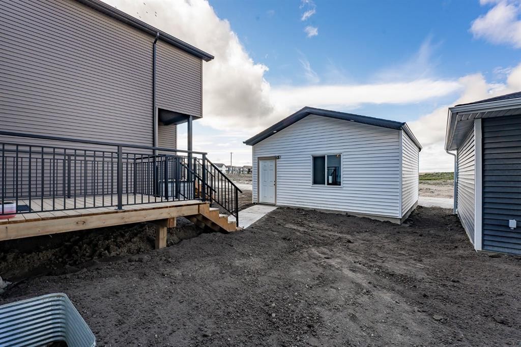 52 Lewiston Drive Ne, Calgary, AB - Outdoor With Deck Patio Veranda With Exterior