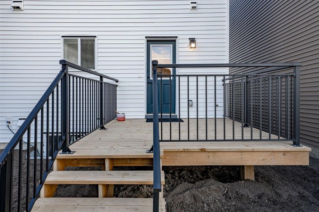 52 Lewiston Drive Ne, Calgary, AB - Outdoor With Deck Patio Veranda With Exterior