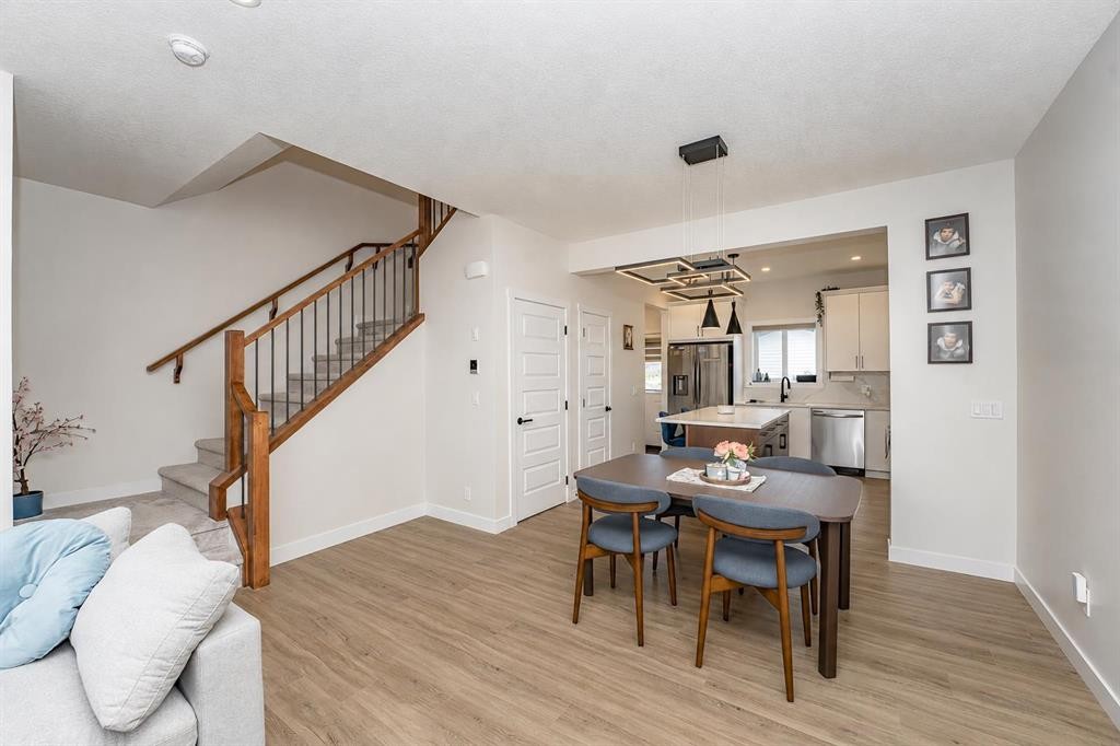 52 Lewiston Drive Ne, Calgary, AB - Indoor Photo Showing Dining Room