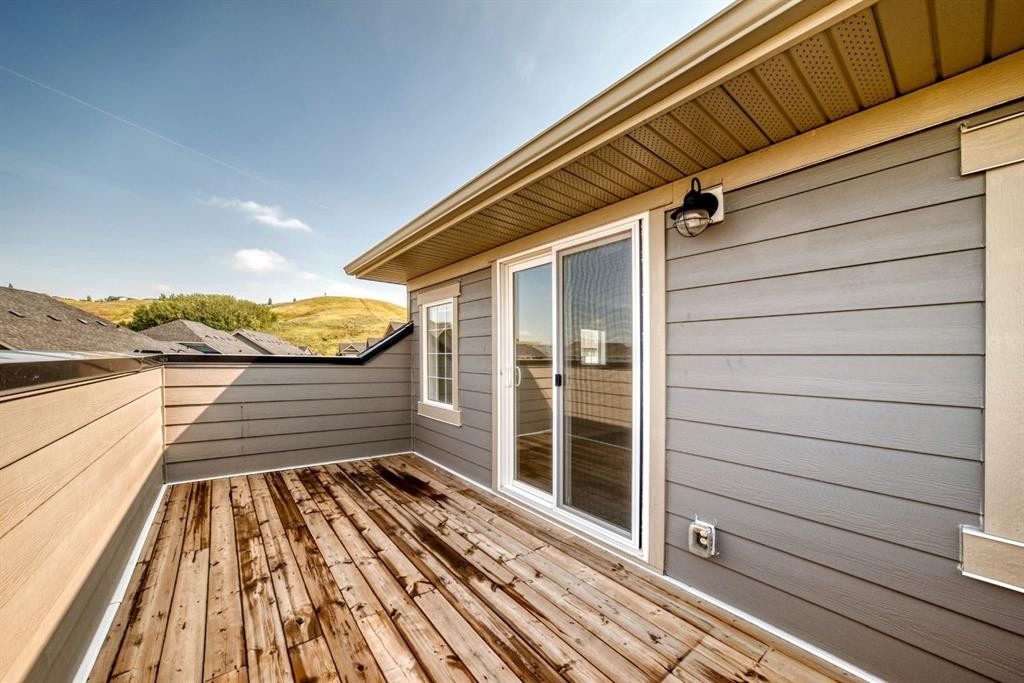 428 Cranbrook Square Se, Calgary, AB - Outdoor With Deck Patio Veranda With Exterior