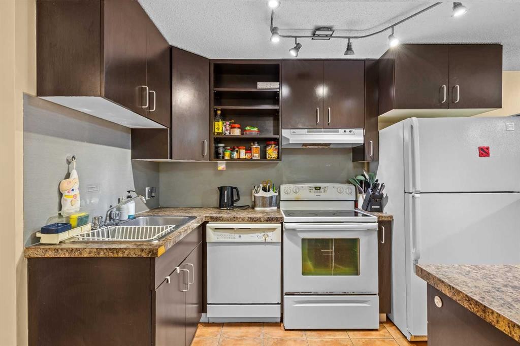 28 Erin Croft Place Se, Calgary, AB - Indoor Photo Showing Kitchen With Double Sink