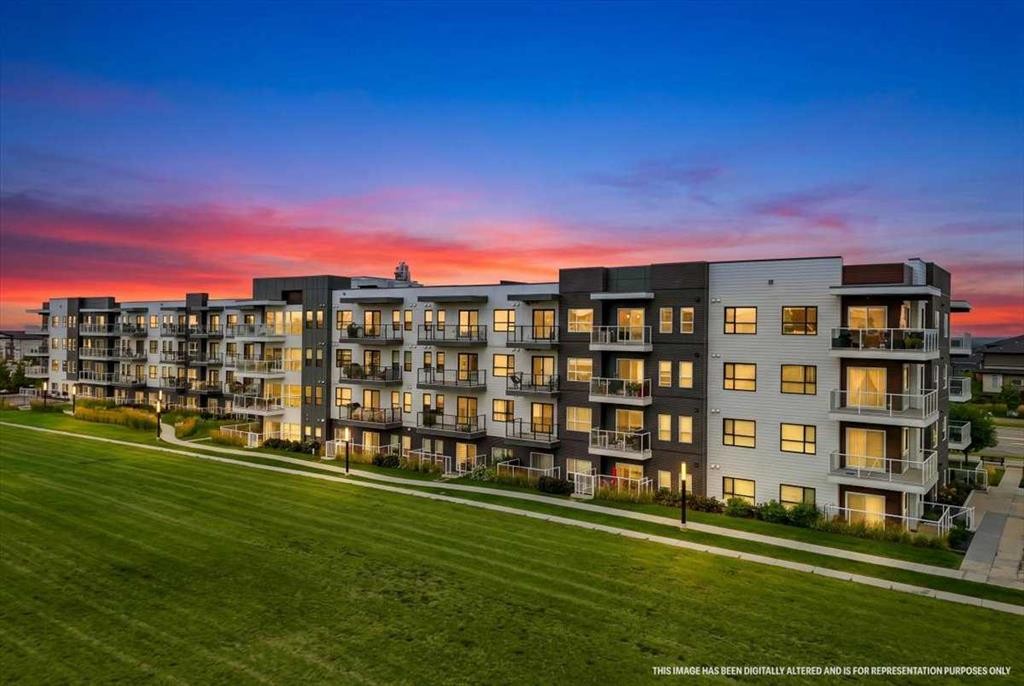 406-4350 Seton Drive Se, Calgary, AB - Outdoor With Balcony