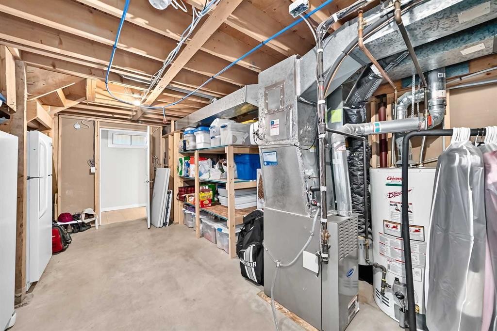 119 Maitland Rise Ne, Calgary, AB - Indoor Photo Showing Basement