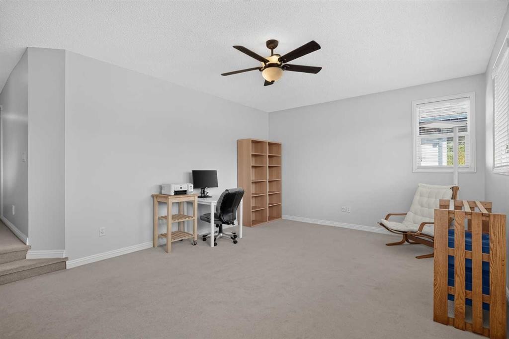 646 Chaparral Drive Se, Calgary, AB - Indoor Photo Showing Office