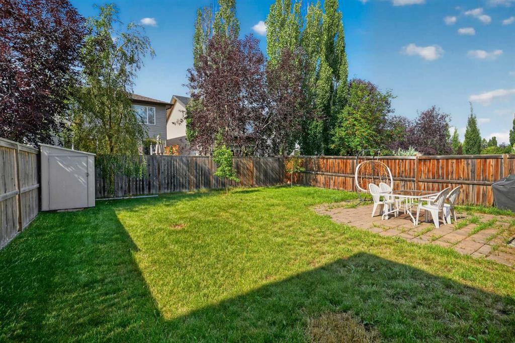 646 Chaparral Drive Se, Calgary, AB - Outdoor With Backyard