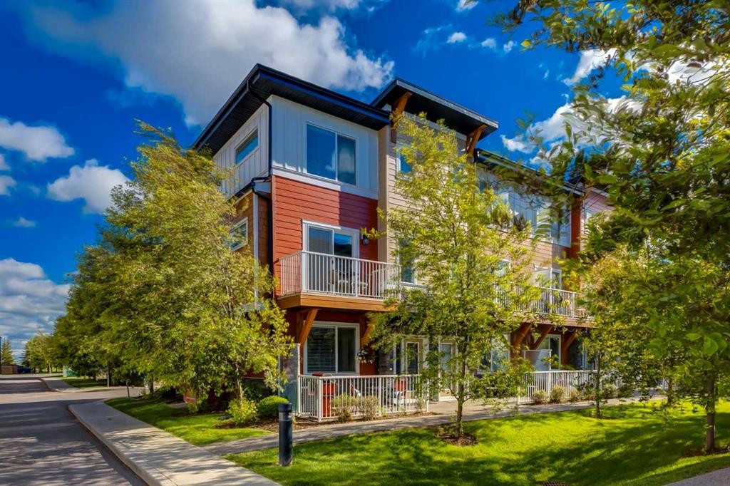 17-111 Rainbow Falls Gate, Chestermere, AB - Outdoor With Deck Patio Veranda