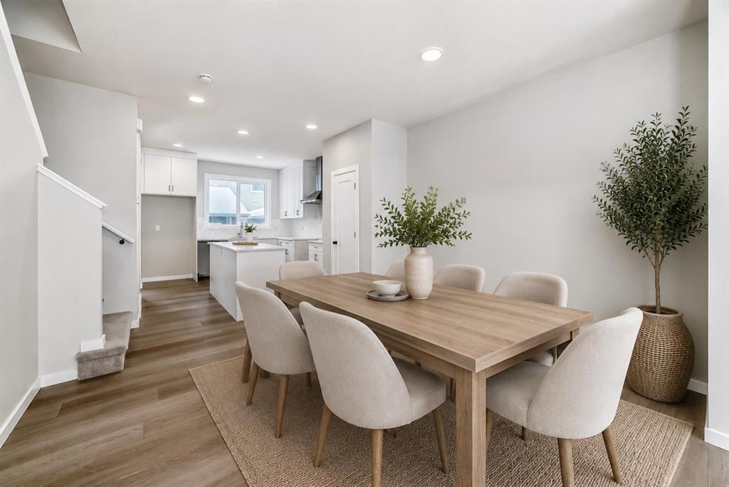8 Savanna Place Ne, Calgary, AB - Indoor Photo Showing Dining Room