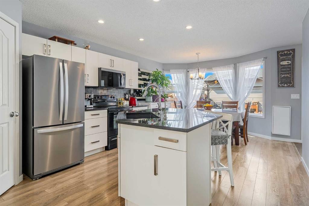 191 Cranford Crescent Se, Calgary, AB - Indoor Photo Showing Kitchen With Stainless Steel Kitchen