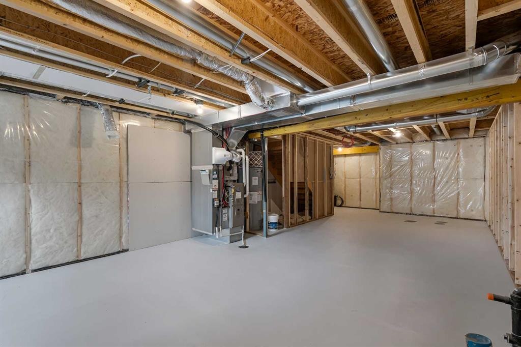 7178 Rangeview Avenue Se, Calgary, AB - Indoor Photo Showing Basement