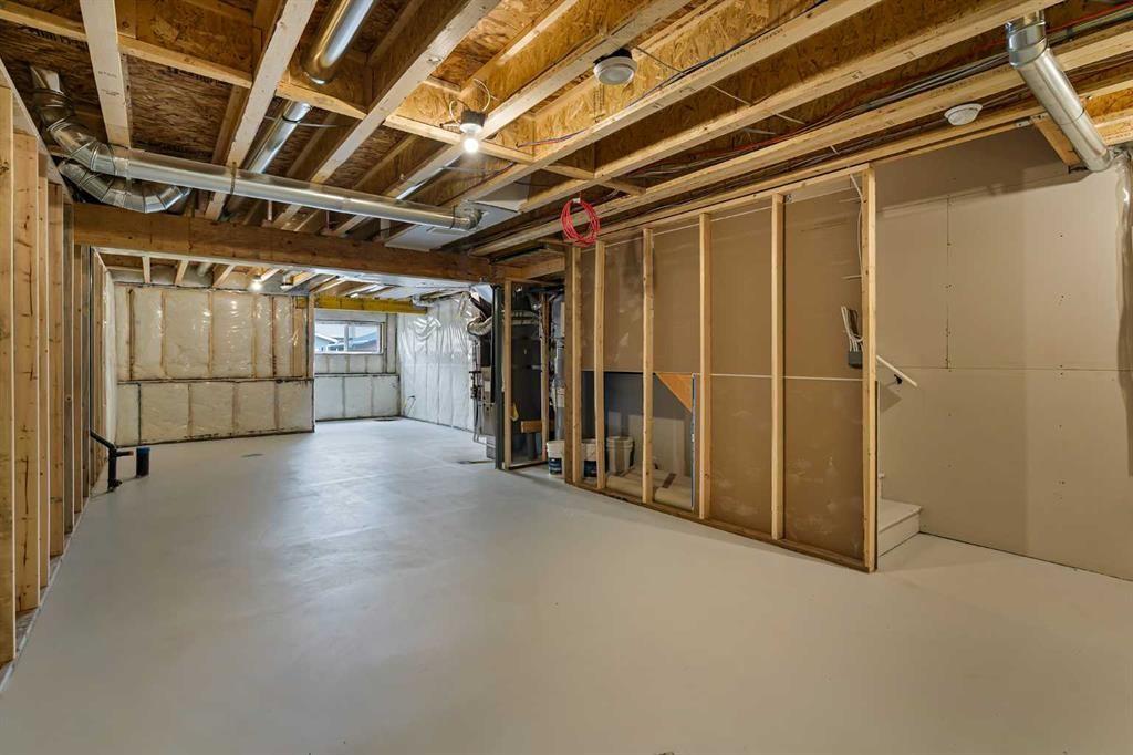 7178 Rangeview Avenue Se, Calgary, AB - Indoor Photo Showing Basement