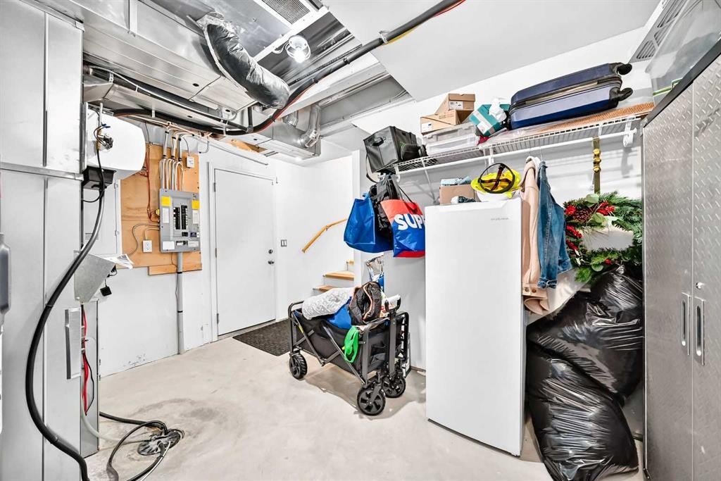 56 Cranarch Road Se, Calgary, AB - Indoor Photo Showing Basement