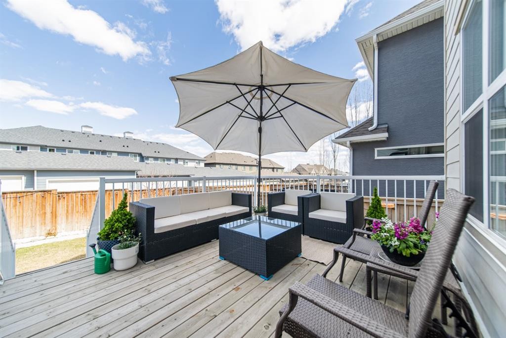 98 Mahogany Passage Se, Calgary, AB - Outdoor With Deck Patio Veranda With Exterior