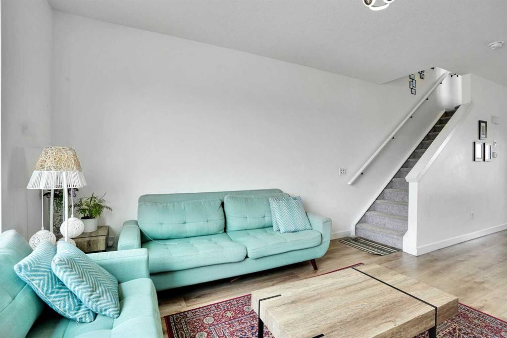 241 Saddlepeace Crescent Ne, Calgary, AB - Indoor Photo Showing Living Room