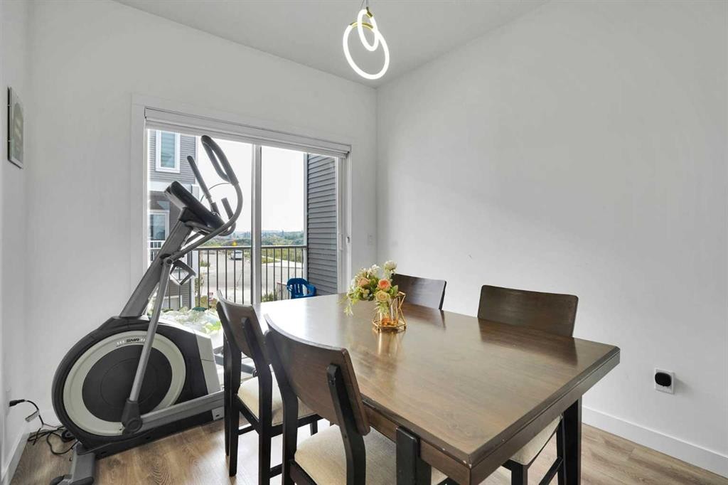 241 Saddlepeace Crescent Ne, Calgary, AB - Indoor Photo Showing Dining Room