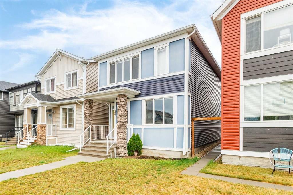 28 Seton Terrace Se, Calgary, AB - Outdoor With Facade