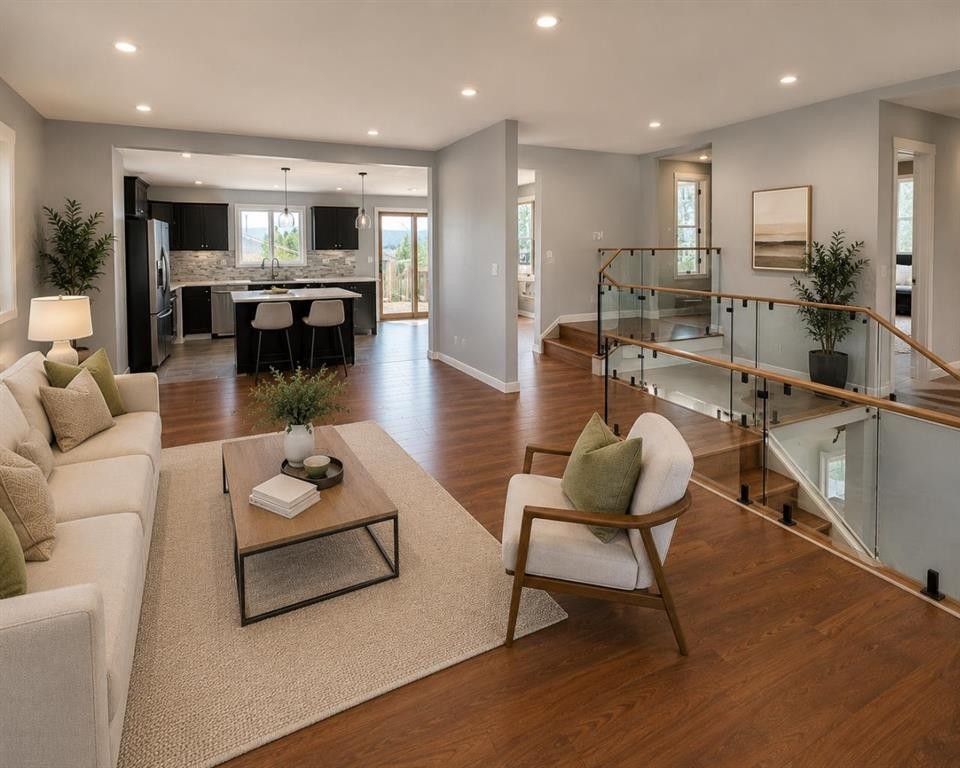 228 Castleridge Drive Ne, Calgary, AB - Indoor Photo Showing Living Room
