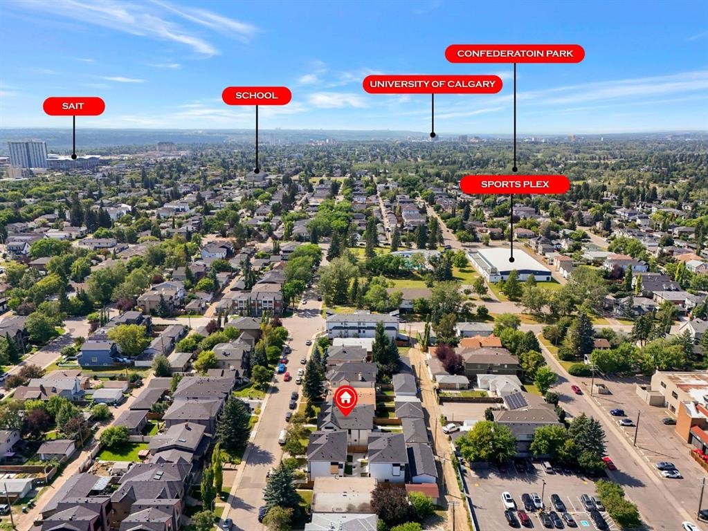 520 22 Avenue Nw, Calgary, AB - Outdoor With View