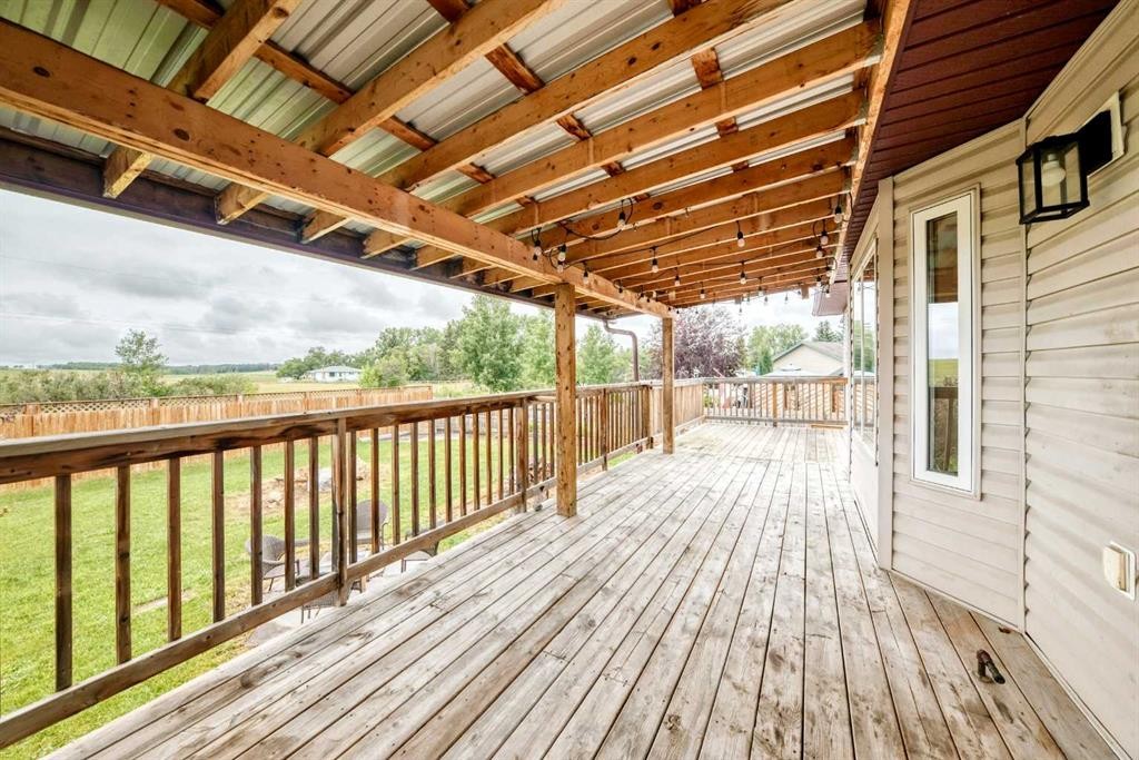 18 Julia Place, Didsbury, AB - Outdoor With Deck Patio Veranda With Exterior