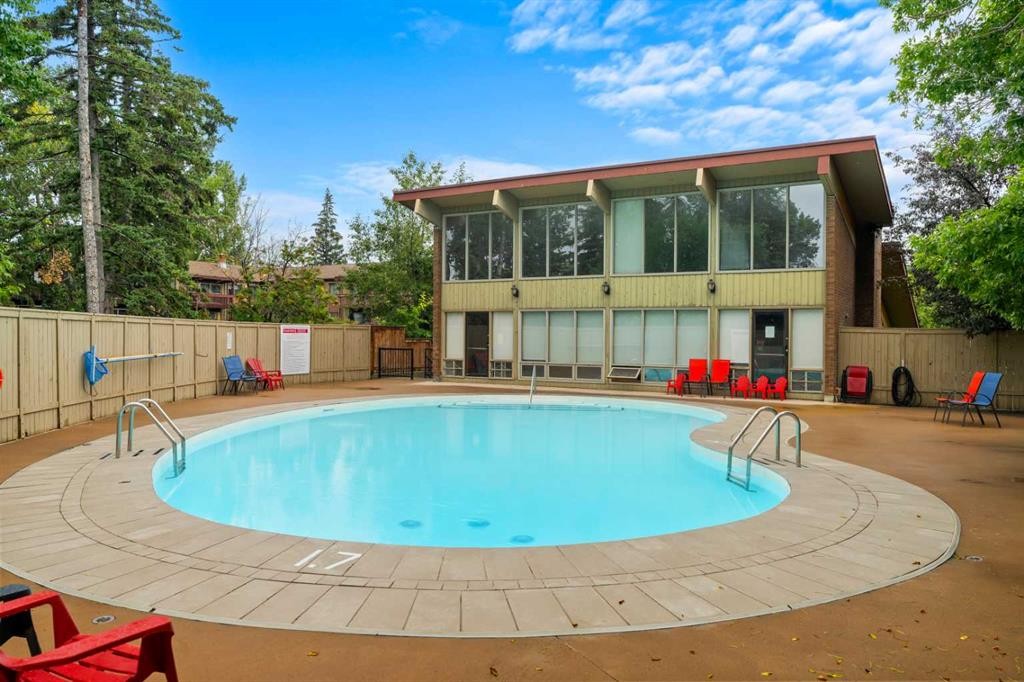 607-8948 Elbow Drive Sw, Calgary, AB - Outdoor With In Ground Pool