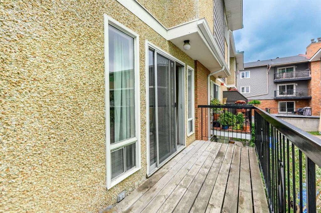 8-643 4 Avenue Ne, Calgary, AB - Outdoor With Deck Patio Veranda With Exterior