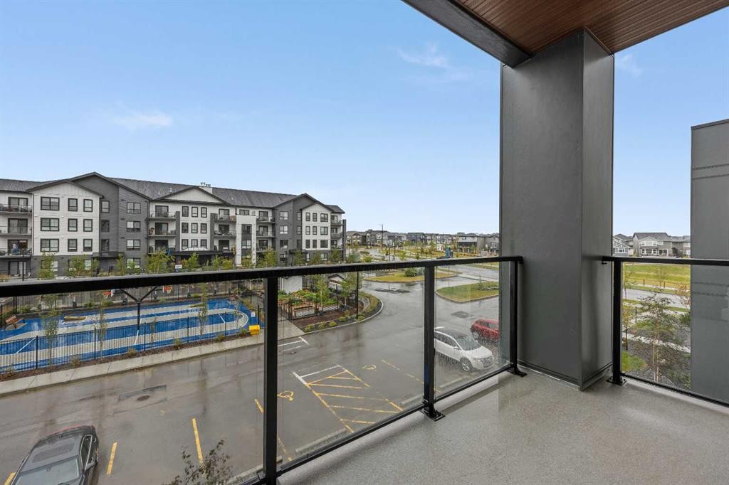 3301-100 Banister Drive, Okotoks, AB - Outdoor With Balcony With Exterior