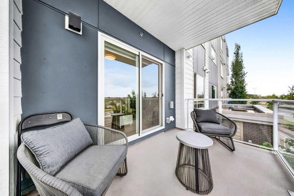 1211-220 Seton Grove Se, Calgary, AB - Outdoor With Balcony With Exterior
