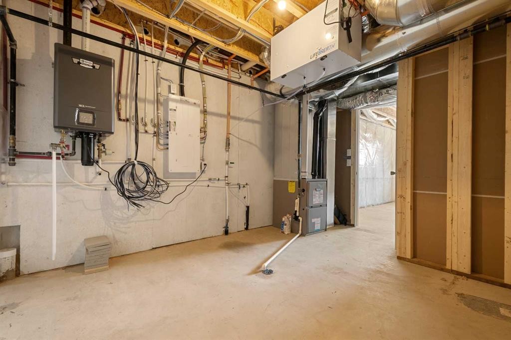 329 Flare Avenue Sw, Diamond Valley, AB - Indoor Photo Showing Basement