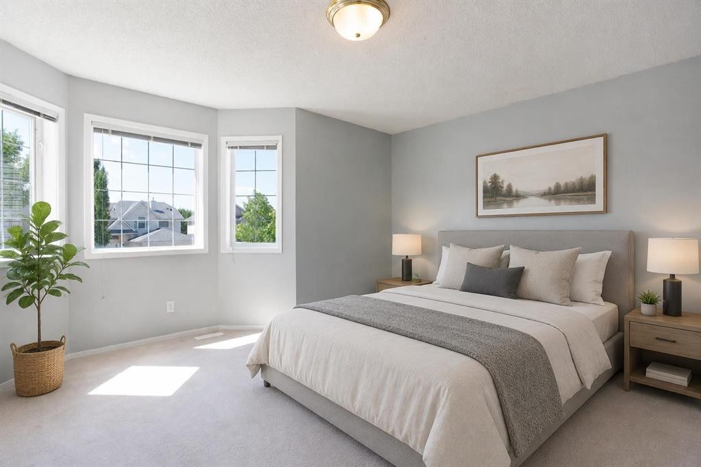 7269 Laguna Way Ne, Calgary, AB - Indoor Photo Showing Bedroom